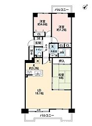 間取図画像 3LDK
