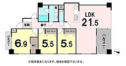 コアマンション博多駅南 3LDKの間取図画像