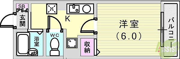 同じ建物の物件間取り写真 - ID:228049895864