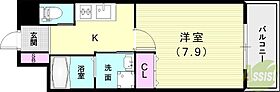 リブネスコート西宮鳴尾  ｜ 兵庫県西宮市笠屋町（賃貸マンション1K・2階・28.10㎡） その2