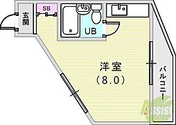 ハイメゾン岡本 1階