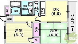 メゾン・ド・平岡2番館 4階