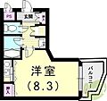 ペルル芦屋2階5.3万円