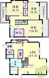 間取り：228057284885