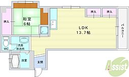 ヴィラ後楽 2階