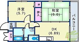 サンパレス六甲 4階
