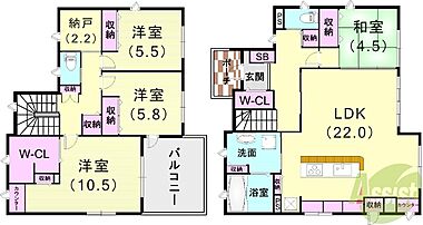 間取り：228059536576