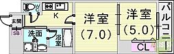 LAFFICE 2Kの間取図画像