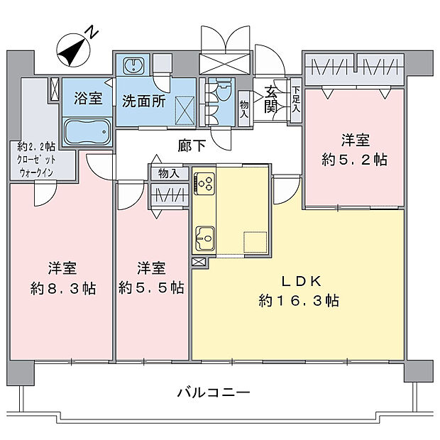 リフォーム完成済み間取り図