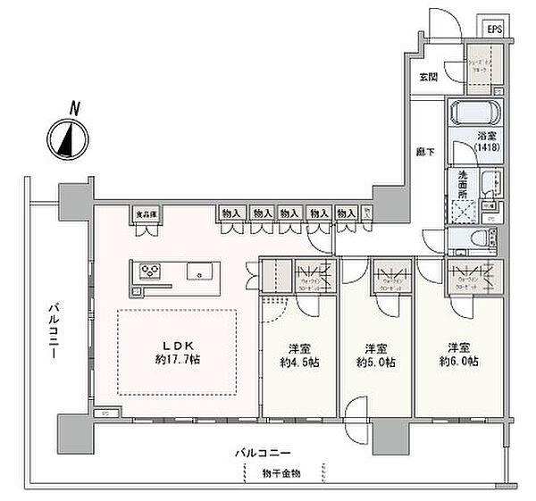 間取り：301000104338
