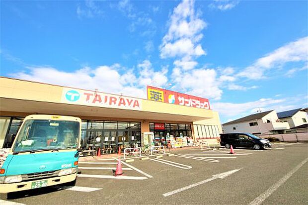 【スーパー】エコス　TAIRAYA(たいらや)　中神店まで973ｍ