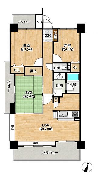 間取り：323000432388