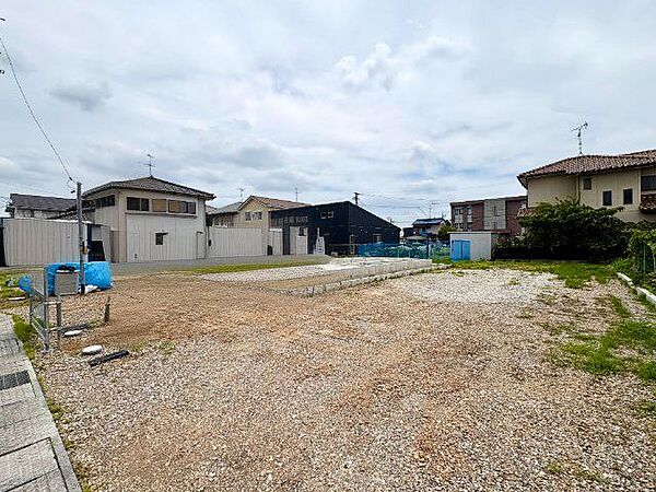 （4区画現況写真）大和中学校まで徒歩約5分！