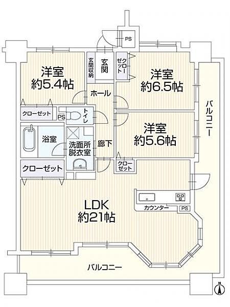 間取り：323000518484