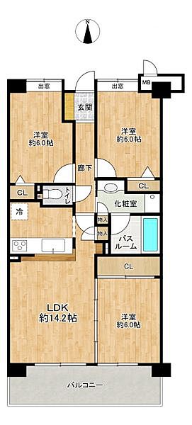 間取り：323000529564