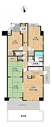 藤和シティコープ神山 4LDKの間取図画像