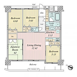 間取図画像 4LDK