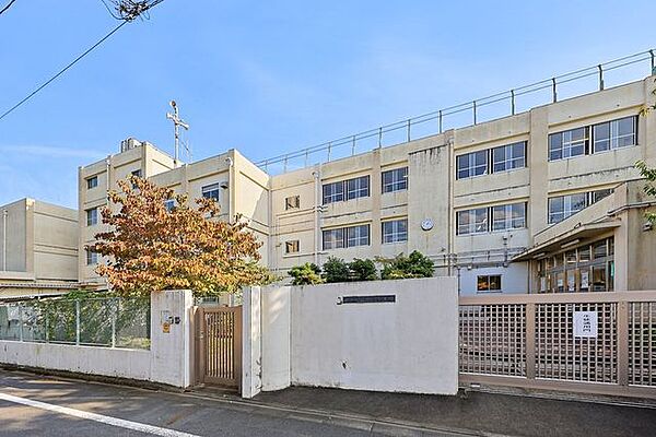 大田区立石川台中学校 230m