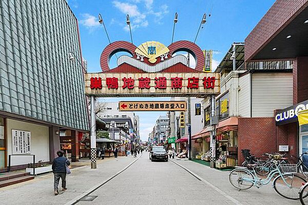 巣鴨地蔵通り商店街 490m