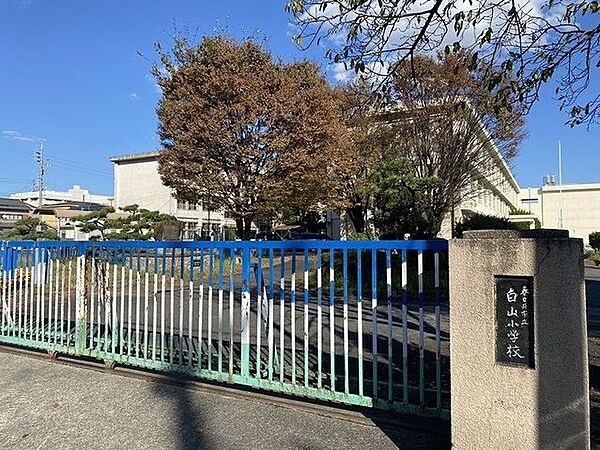 白山小学校 510m