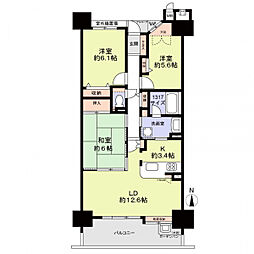 間取図画像 3LDK