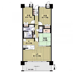 間取図画像 3LDK