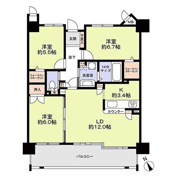 間取り：323000573038