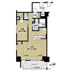 プレサンスジェネ千種内山2 1LDKの間取図画像