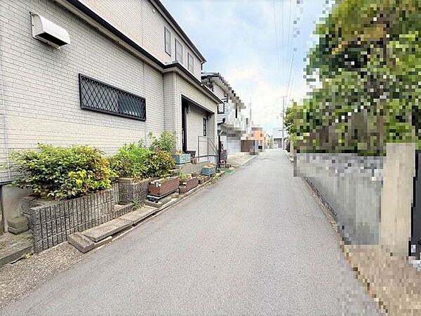 前面道路幅員約3.9mです。