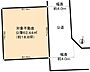 区画図：公簿面積62.44平米（約18．8坪）