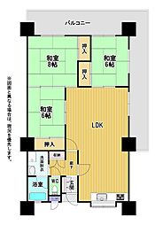 間取図画像 3LDK