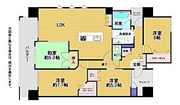 間取図画像 4LDK