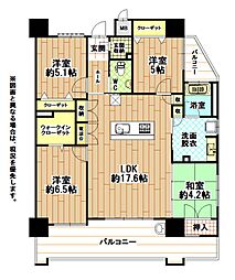 アメニティ東鳴水 4LDKの間取図画像