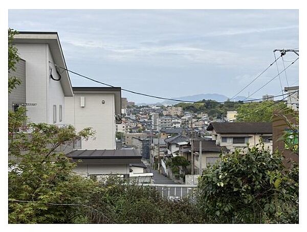 高台に立地しているので眺望良好です