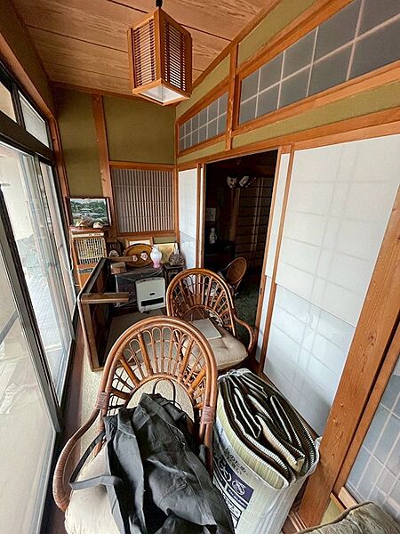縁側でくつろぎのひとときを。