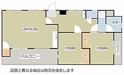 ロード黒崎の間取図画像