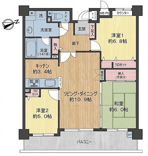 間取り：340000306584