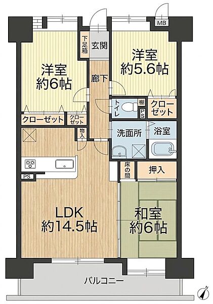 間取り：340000310833