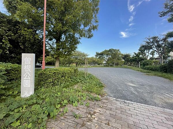 曽根緑地（360m）