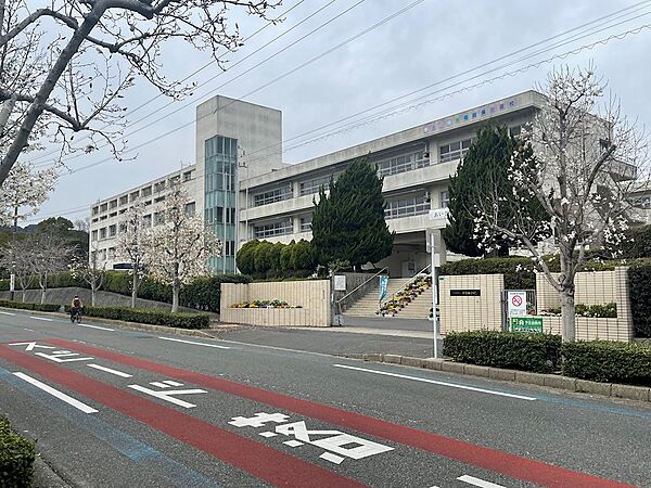 北九州市立田原中学校（1241m）