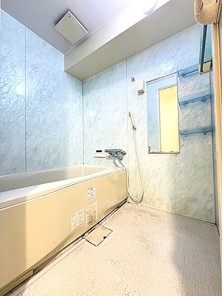 一日の疲れを癒すバスタイム。浴槽でゆったりと身体を温め、リラックスできる空間です。