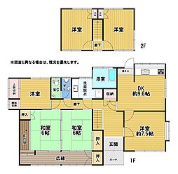 大字新津戸建 6DKの間取り