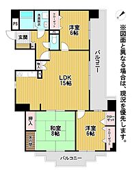 間取図画像 3LDK