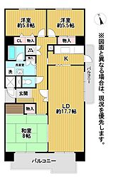 間取図画像 3LDK