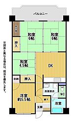 間取図画像 4DK
