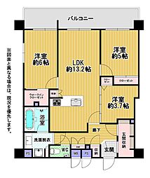間取図画像 3LDK