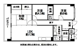 間取図画像 3LDK