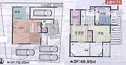 東台良町戸建 2LDKの間取り
