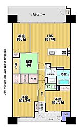 間取図画像 4LDK