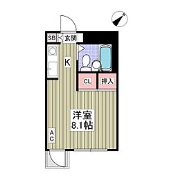 間取図画像 ワンルーム